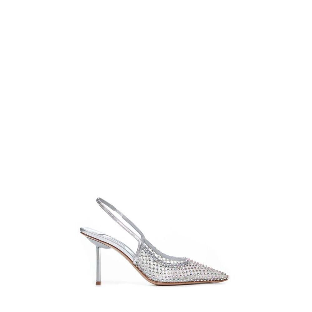 Le Silla Women Embrace Sandals In Lamé Fabric